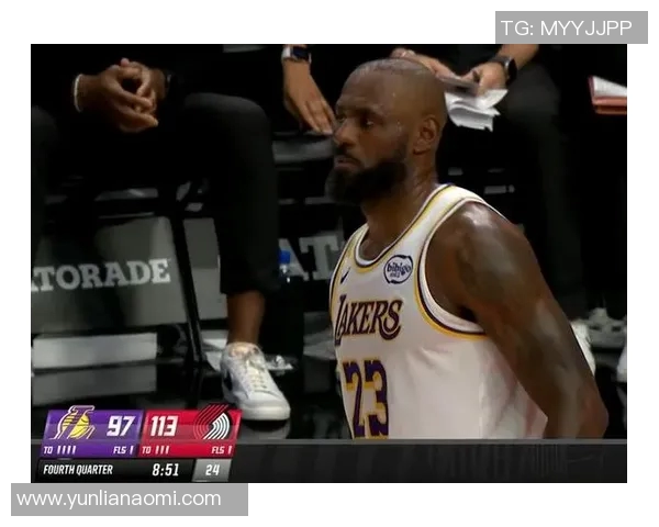 湖人主场惨败开拓者，勒布朗连续第五场得分破30却难挽败势